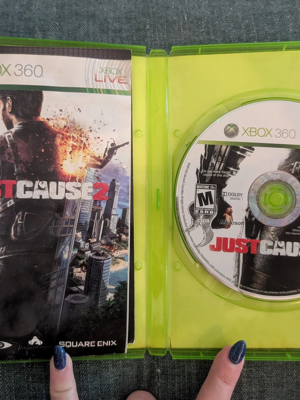 Just Cause 2 (Xbox 360) - Green Case